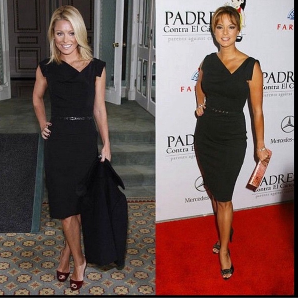 Black Halo Classic Jackie O Black Dress 10